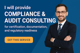 provide compliance and audit consulting for certification and documentation