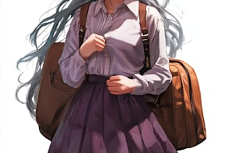 draw anime style characters commission