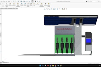 do 3d mechanical design, 2d drawing on solidworks, fusion360