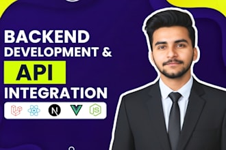 develop apis and scalable backend solutions and do api integration