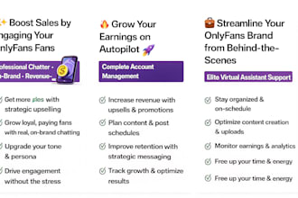 professionally chat and engage with your onlyfans fans to boost sales