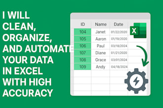 organize and automate your excel spreadsheets