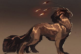 create realistic animal illustration