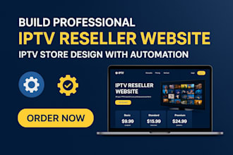 build an encrypted iptv website, iptv store, with automation and payment gateway