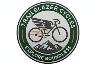 design a custom biking logo for your team or brand