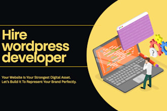 develop professional wordpress website design and development