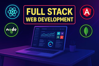 build a professional full stack web application using mern or mean stack