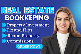 do real estate, airbnb and property management bookkeeping in quickbooks