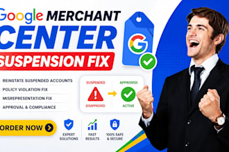 fix google merchant center gmc suspension fix merchant center misrepresentation