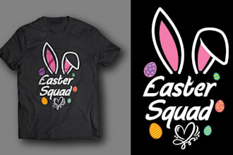 do custom typography minimalist t shirt design