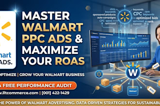 set up and optimize walmart PPC ads