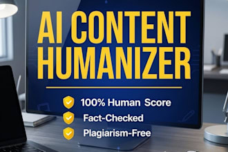humanize, edit, and rewrite your ai content into sales copy