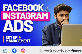 run meta ads, insta ads, fb ads and ecommerce ads