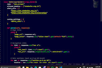 fix python bugs, write custom scripts, automation, and web scraping