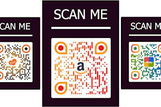 create professional custom qr code design with your logo