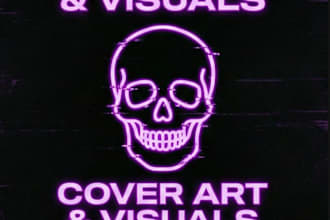 design a 3000x3000 cover art for single, ep, album