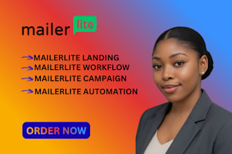 set  mailerlite campaign mailerlite landing page mailerlite automation