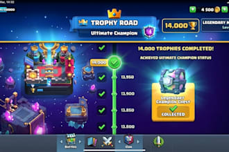 rank push clash royale and merge tactics