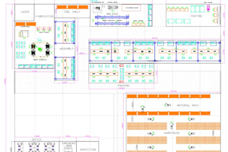 design an optimized warehouse layout and professional racking plan