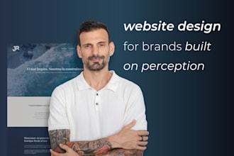 design premium wordpress websites focused on brand perception