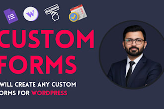 develop custom wordpress forms