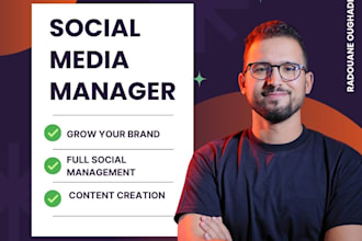 be your expert social media manager and content creator