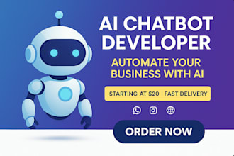 build an ai powered chatbot for your website or social media