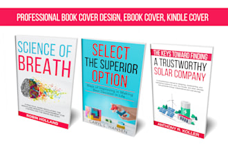 book cover design, ebook cover design, kindle cover