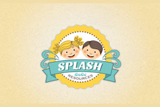 create a logo for a preschool, daycare, education, or school
