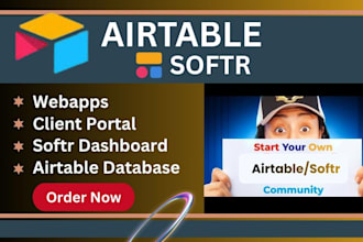 build softr webapp with airtable database
