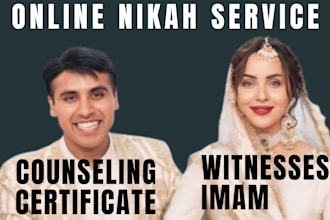 do your online nikah imam witness