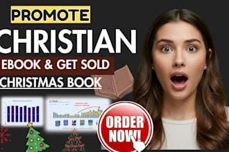 promote your christian, christmas holiday book, ebook marketing