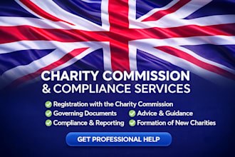 be your UK charity commission consultant for compliance setup