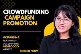 do charity crowdfunding promotion nonprofit kickstarter gofundme campaign