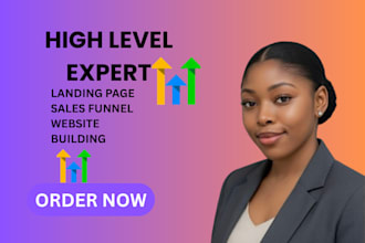 gohighlevel CRM automation funnel expert gohighlevel website landing page expert