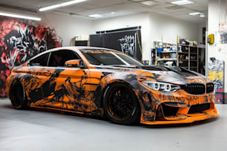 design a platinum quality vehicle wrap