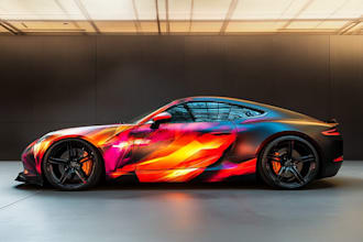 do creative vehicle wrap, car wrap