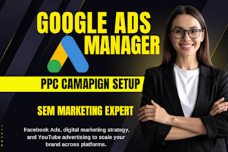 google ads adwords PPC campaign manager SEM marketing expert audit facebook ads