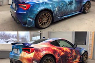 do ship wrap van wrap design vehicle sport car wrap design food truck pickup