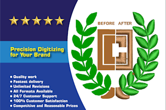 digitize your logo for embroidery quickly