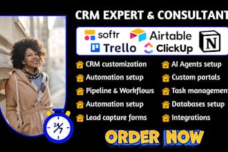 setup trello dashboard softr client portal airtable database notion automation