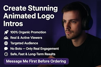 create custom logo intro for kick esport teams twitch and youtube channel