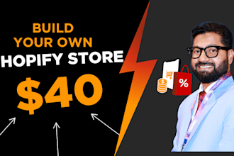 handle full shopify store setup and launch