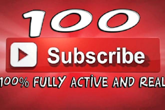 grow up 100 youtube followers very high quality