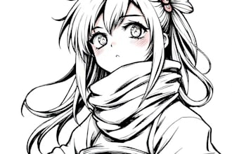 draw a character in manga style