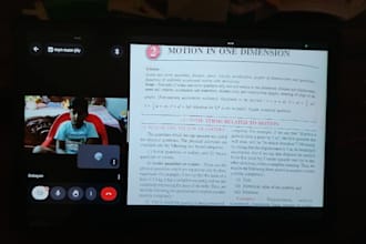teach high school math and physics with easy, step by step online guidance