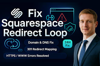 fix your squarespace redirect loop error and get your website working perfectly