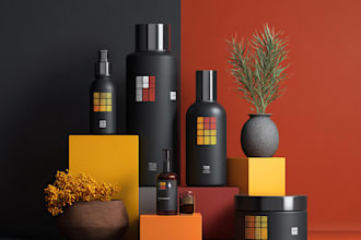 make an astonishing cosmetic packaging and label design