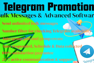 promote your business using telegram bulk messages and marketing software
