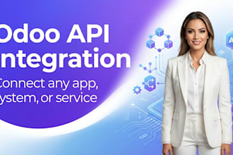 integrate odoo with any API or third party app